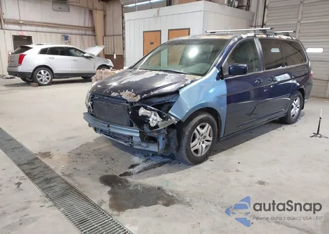 2007 Honda Odyssey Ex-L from USA, damaged, VIN 5FNRL38617B117400